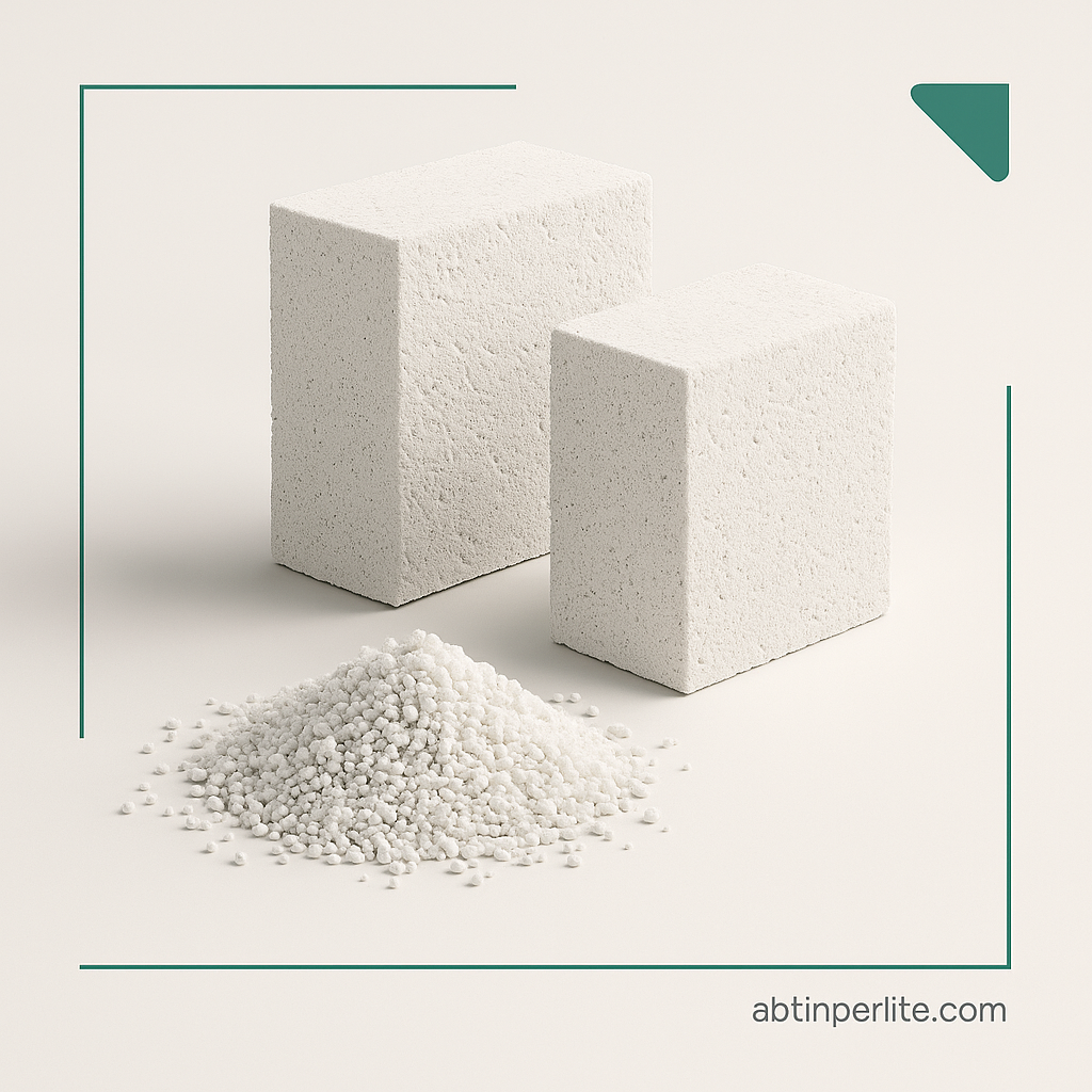 بلوک پرلیت: راهنمای خرید، گرید مناسب و کنترل کیفیت